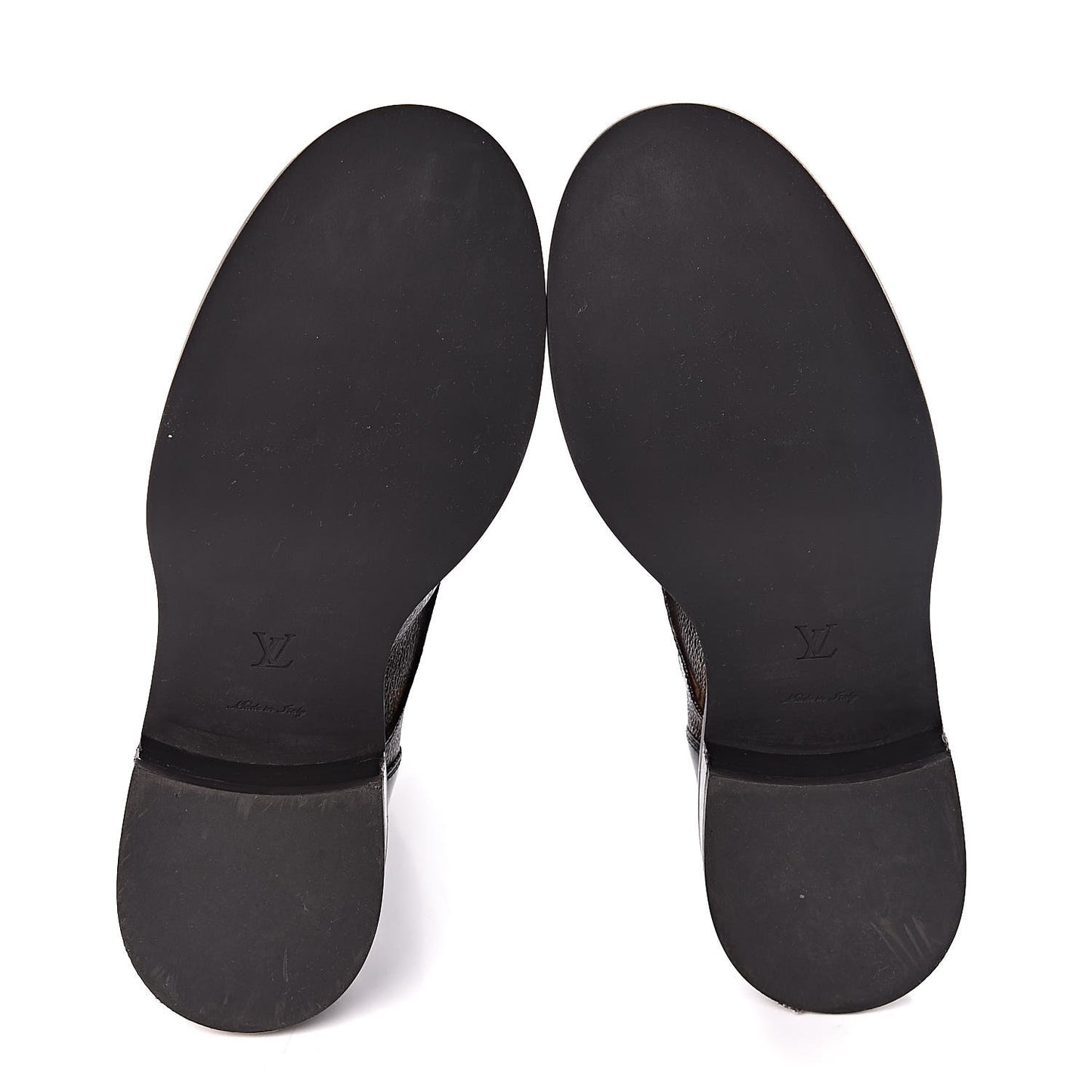 Calfskin Monogram Wonderland Flat Ranger Boots 38.5 Black