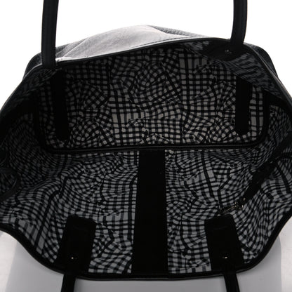 MCM Visetos Medium Liz Reversible Shopper Tote Black 5 of 11
