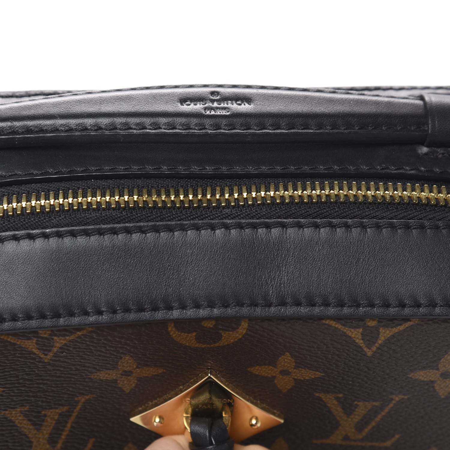 Louis Vuitton Monogram Saintonge Black 10 of 11