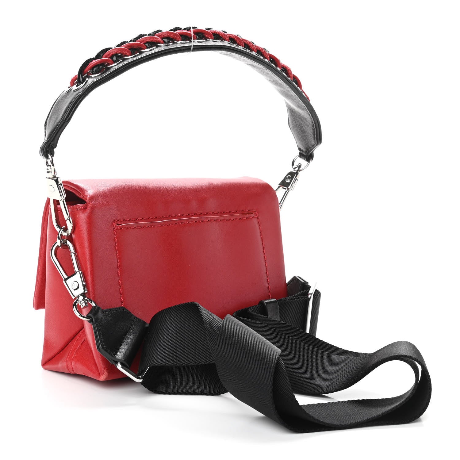 3.1 Phillip Lim Lambskin Micro Alix Sport Bag Red 3 of 11