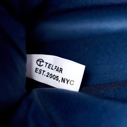 Telfar Metallic Vegan Leather Medium Shopping Bag Cobalt 8 of 12
