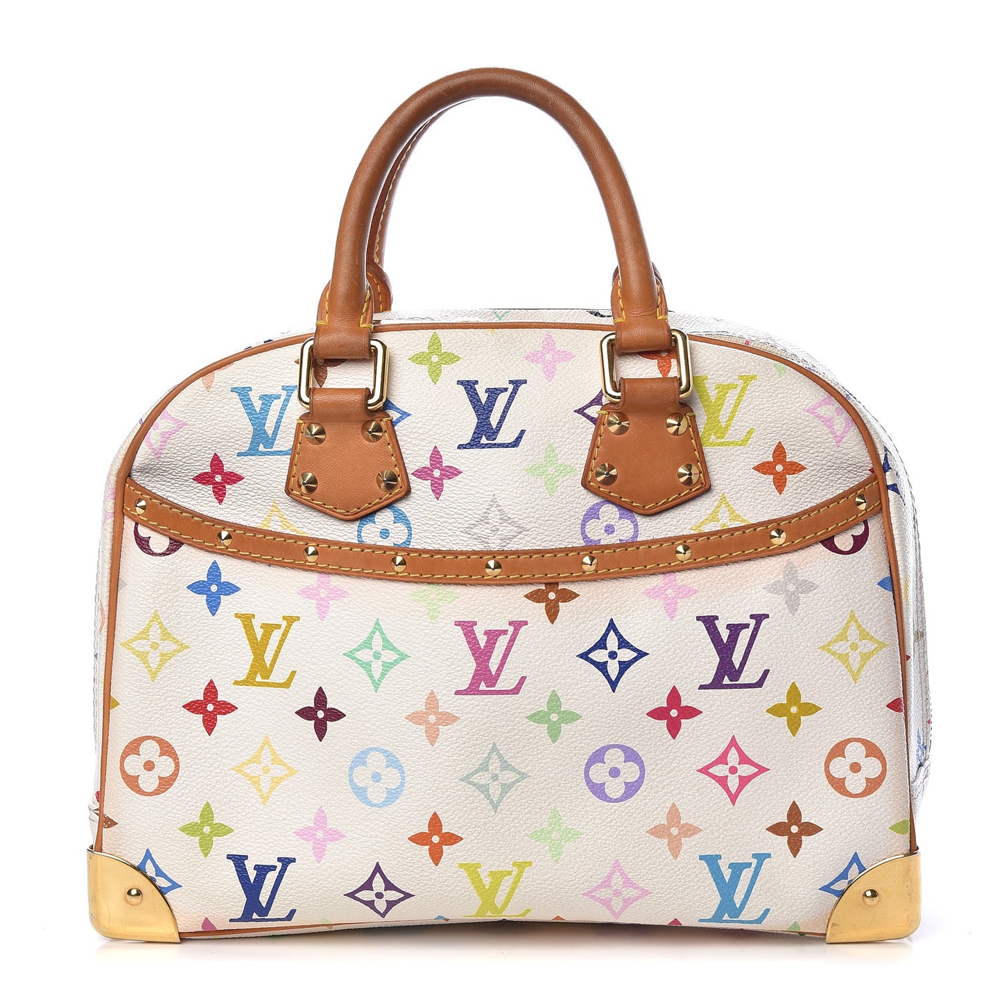 Monogram Multicolor Trouville White