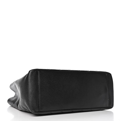 Chanel Caviar Quilted Grand Shopping Tote GST Black 4 of 10