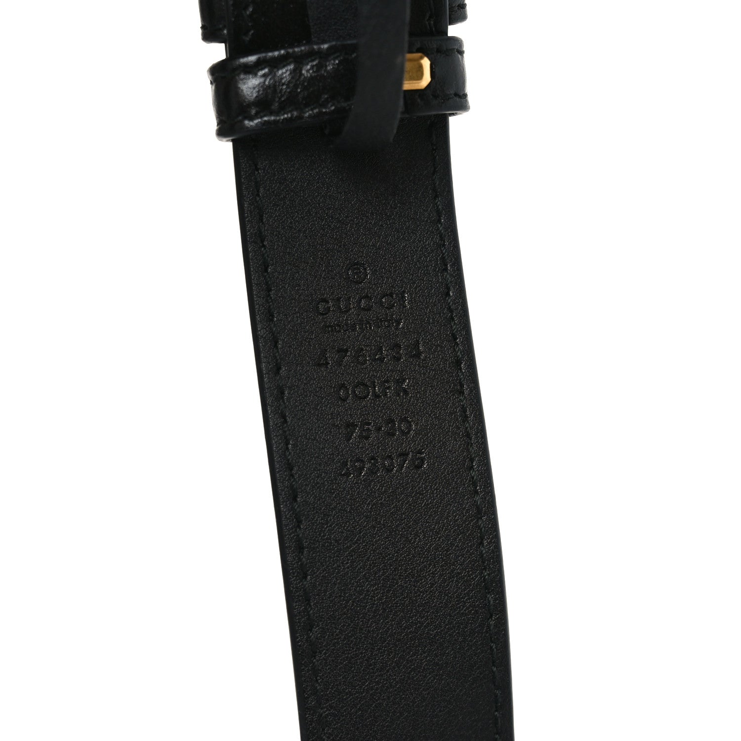 Gucci Azalea Calfskin Matelasse Diagonal Torchon GG Marmont Belt Bag 75 30 Black Romantic Cerise 7 of 9