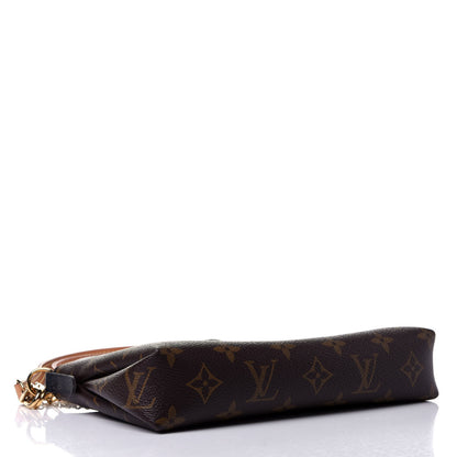 Louis Vuitton Monogram Pallas Clutch Blue Marine 3 of 4
