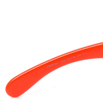 Loewe Acetate Pilot Mask sunglasses LW40132I Red 6 of 7