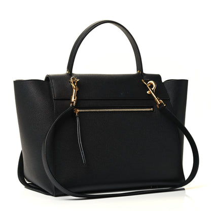 Celine Grained Calfskin Mini Belt Bag Black 2 of 7