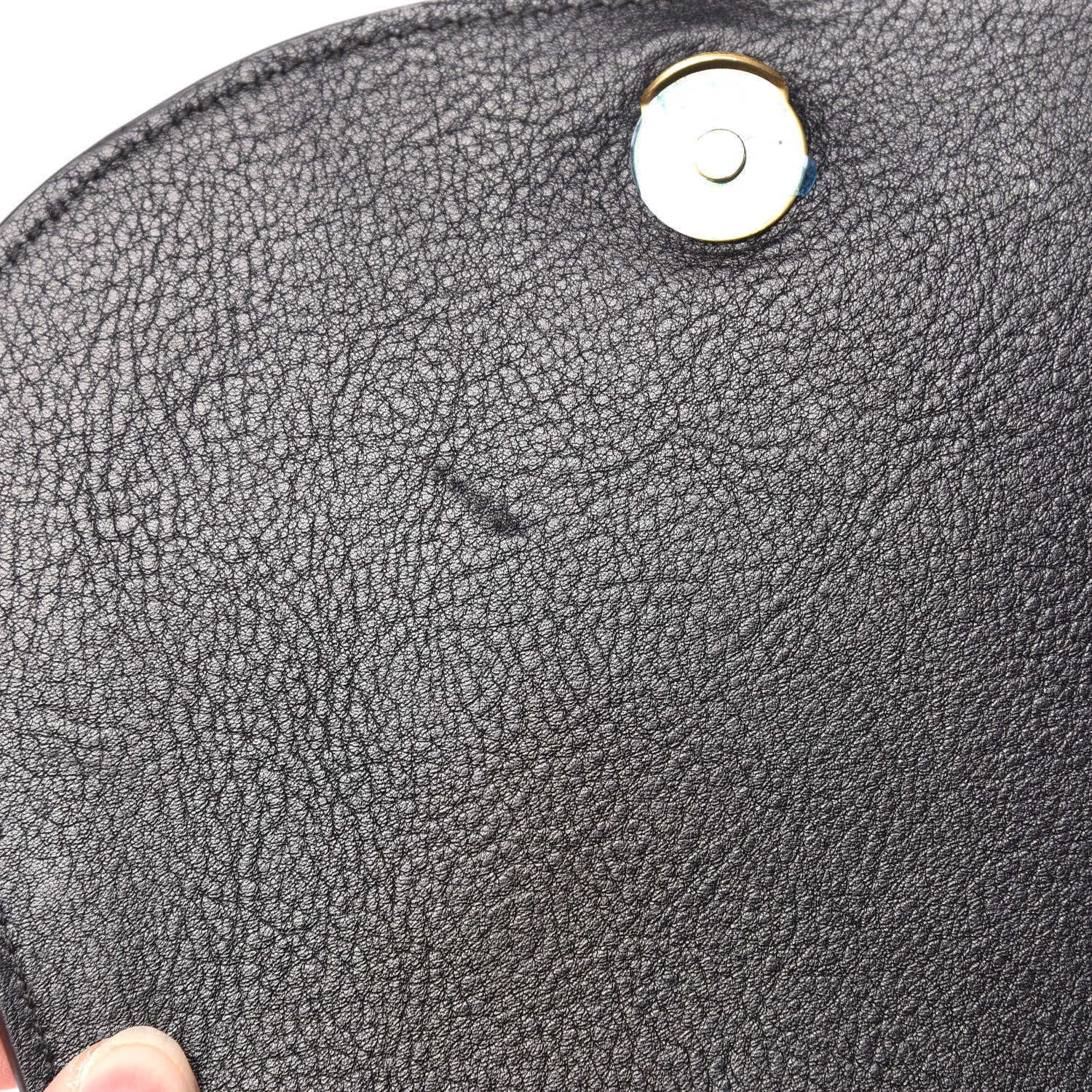 Chloe Calfskin Suede Small Nile Bracelet Bag Black 8 of 14