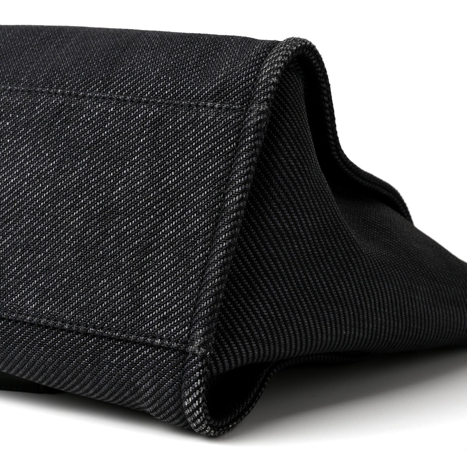 Chanel Canvas Medium Deauville Tote Black 9 of 10