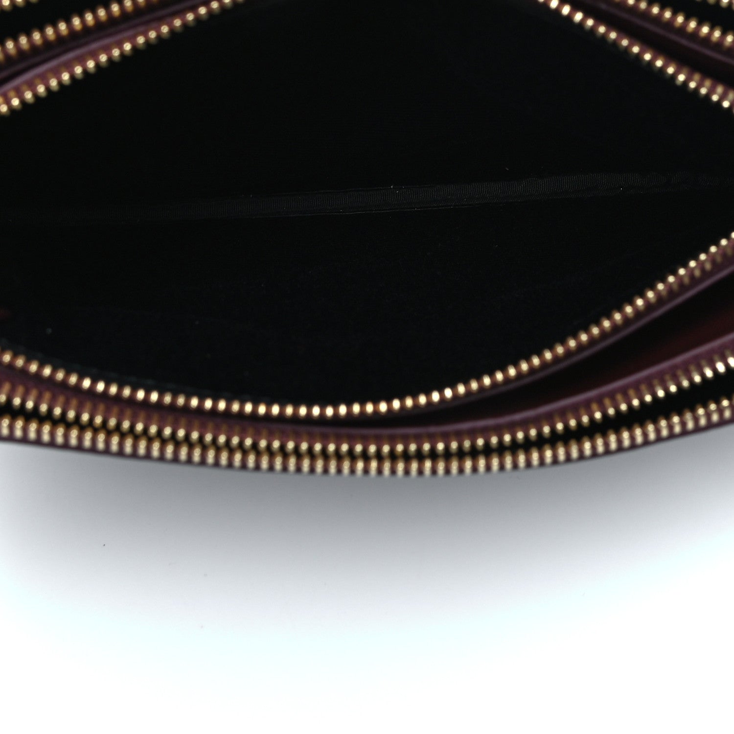 Celine Lambskin Small Trio Crossbody Bag Burgundy 5 of 9