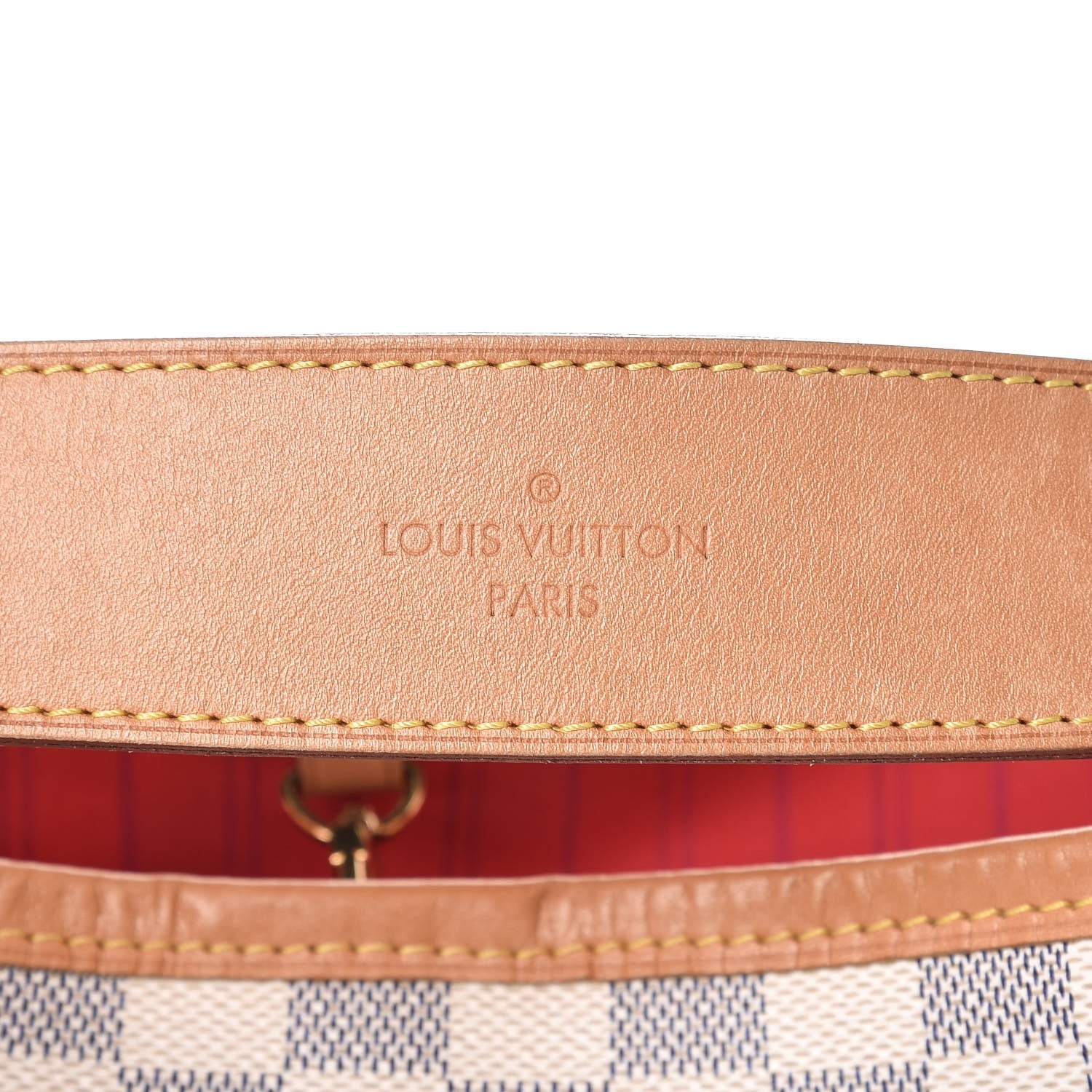 Louis Vuitton Damier Azur Delightful MM Pink 7 of 11