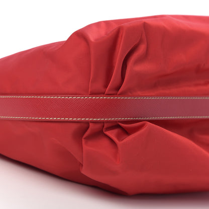 Prada Tessuto Nylon Sport Shoulder Bag Rosso 7 of 9