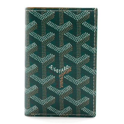 Goyard Goyardine Saint Pierre Card Holder Green 1 of 8