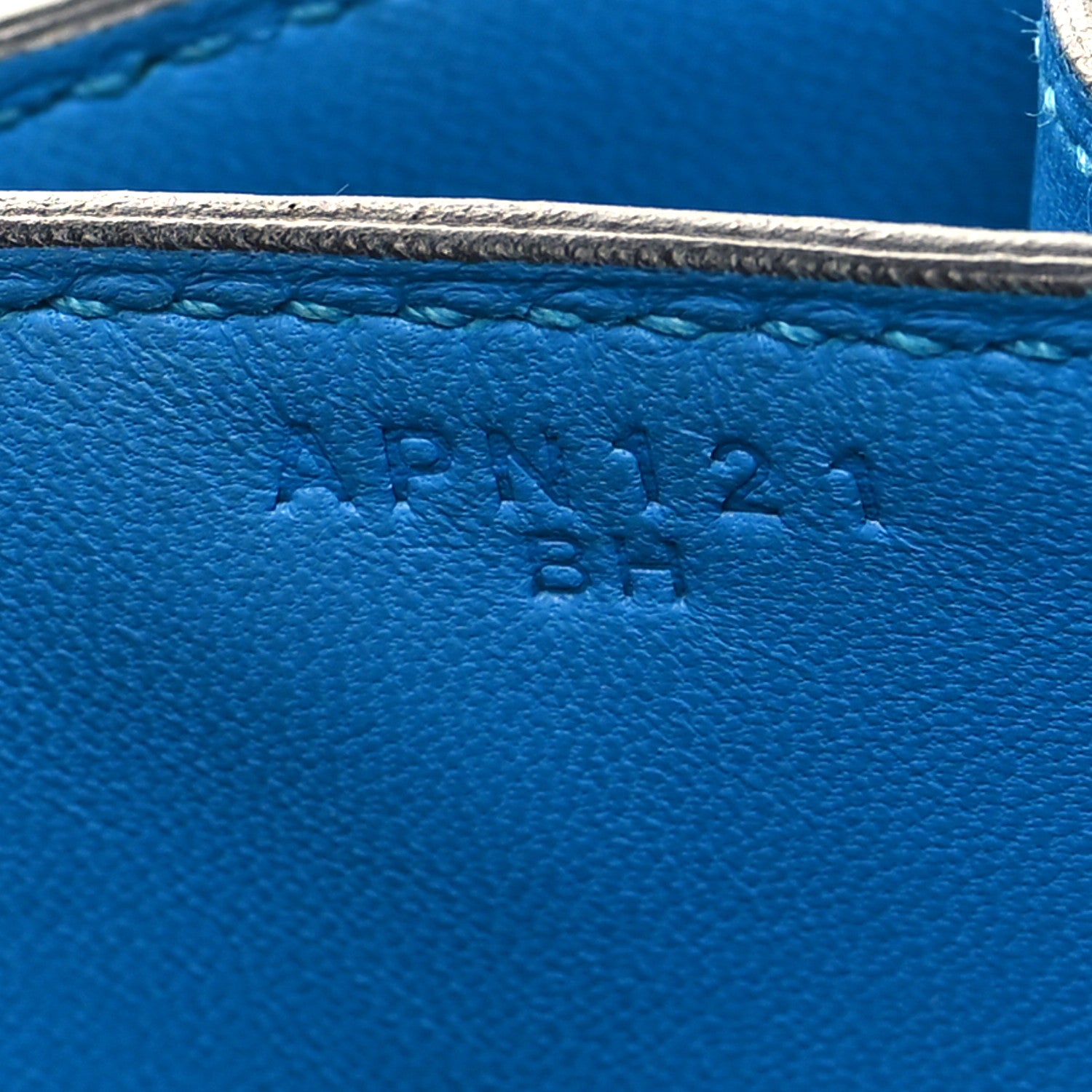 Hermes Evercolor Constance 24 Bleu Azteque 9 of 14