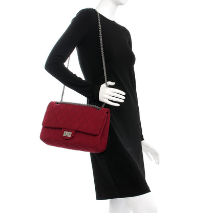 Chanel Jersey Quilted 2.55 Reissue 227 Flap Dark Pink 2 of 9