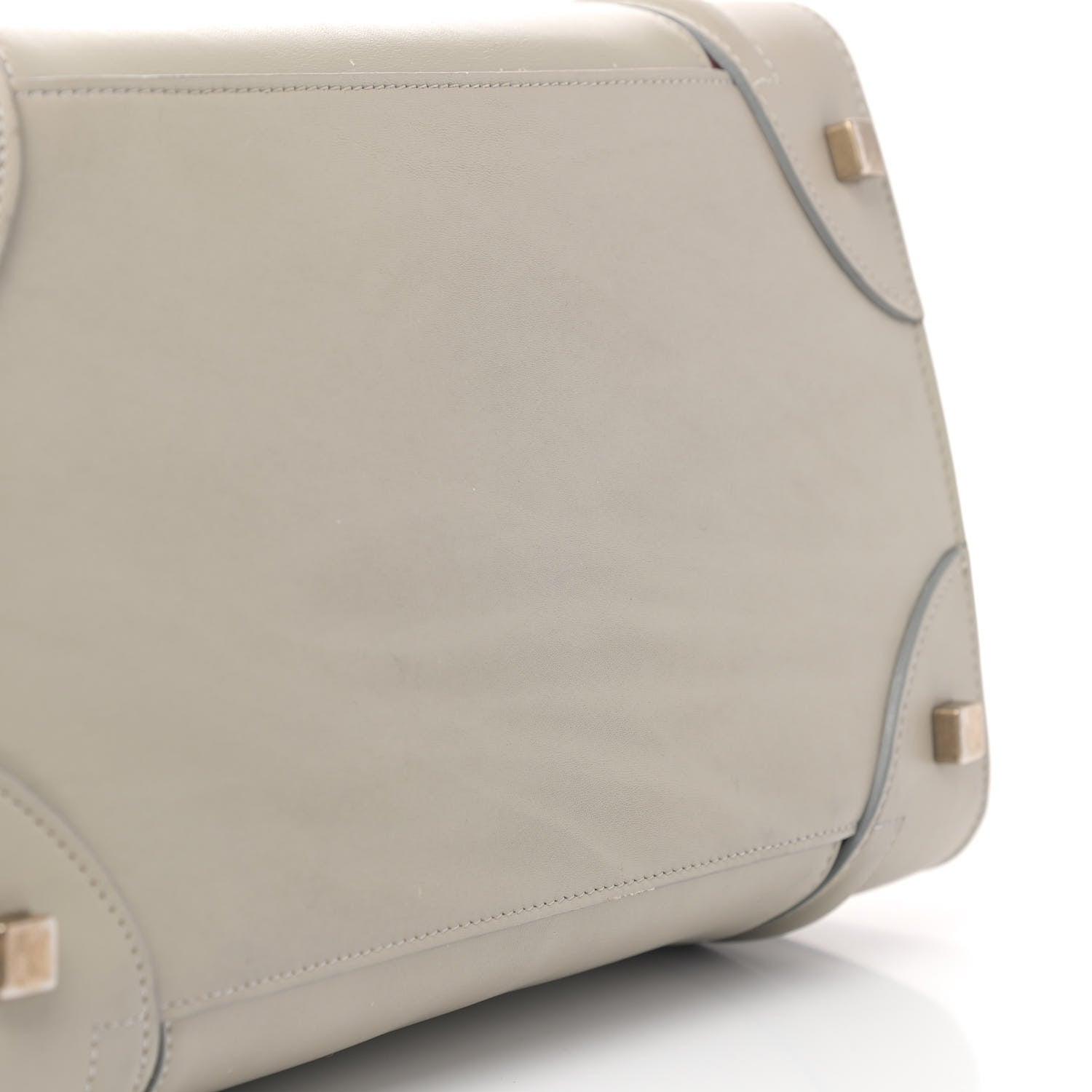 Celine Smooth Calfskin Mini Luggage Light Grey 12 of 12