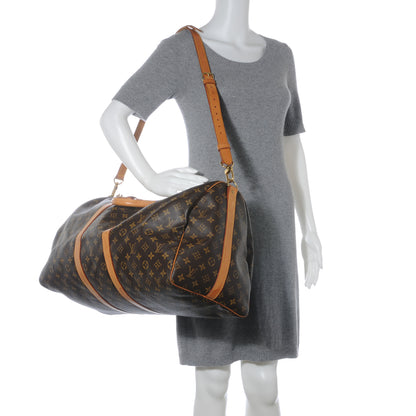 Louis Vuitton Monogram Keepall Bandouliere 55 2 of 8