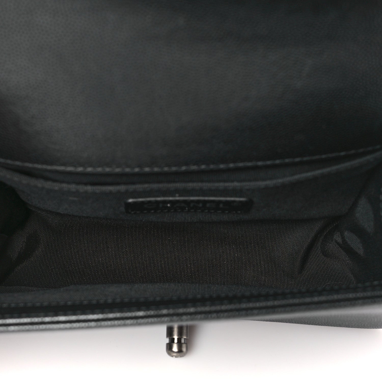 Chanel Caviar Quilted Small Boy Flap Black 5 of 11