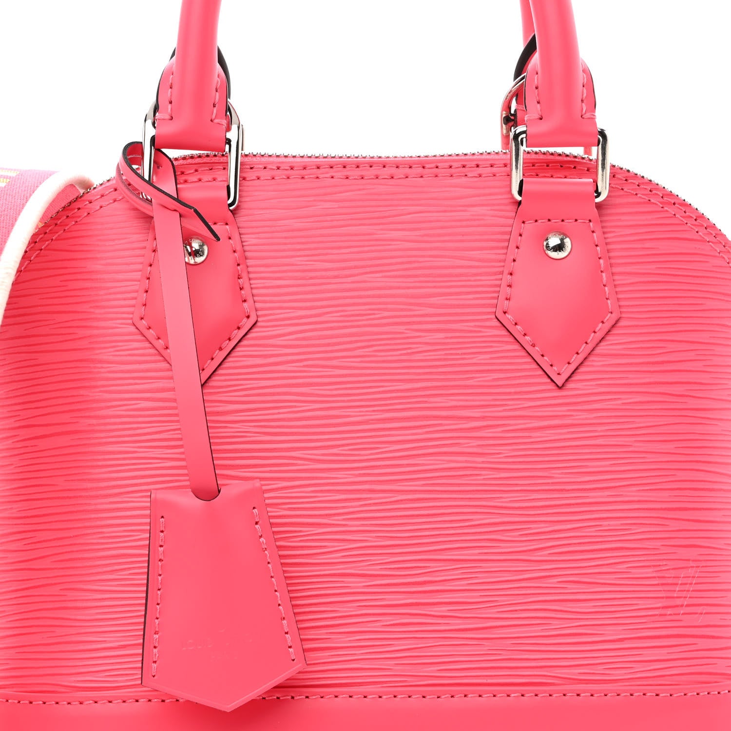 Louis Vuitton Epi Jacquard Alma BB Dragon Fruit 7 of 10