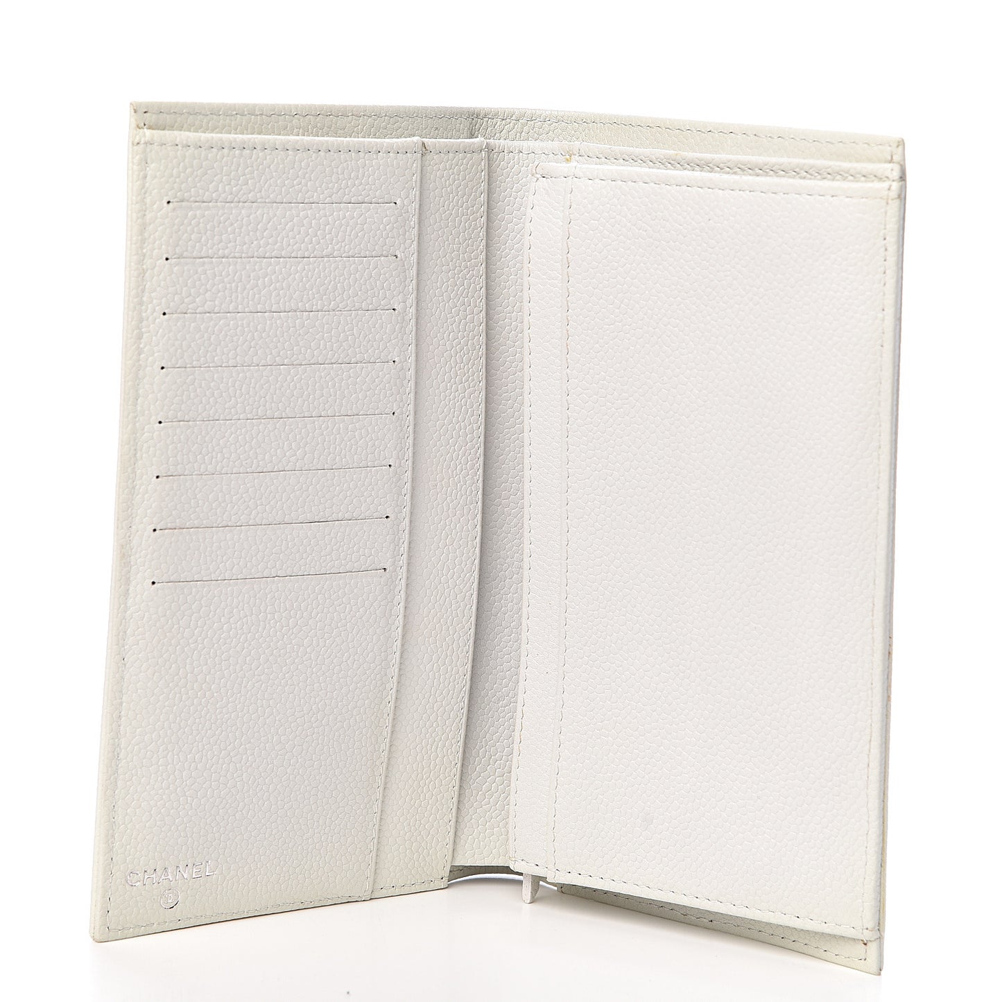 Caviar Timeless CC Yen Wallet White