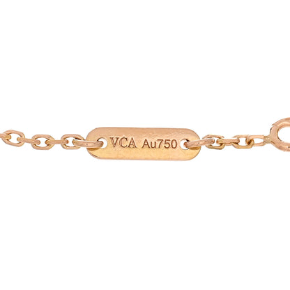 Van Cleef & Arpels 18K Rose Gold Sweet Alhambra Bracelet 3 of 4