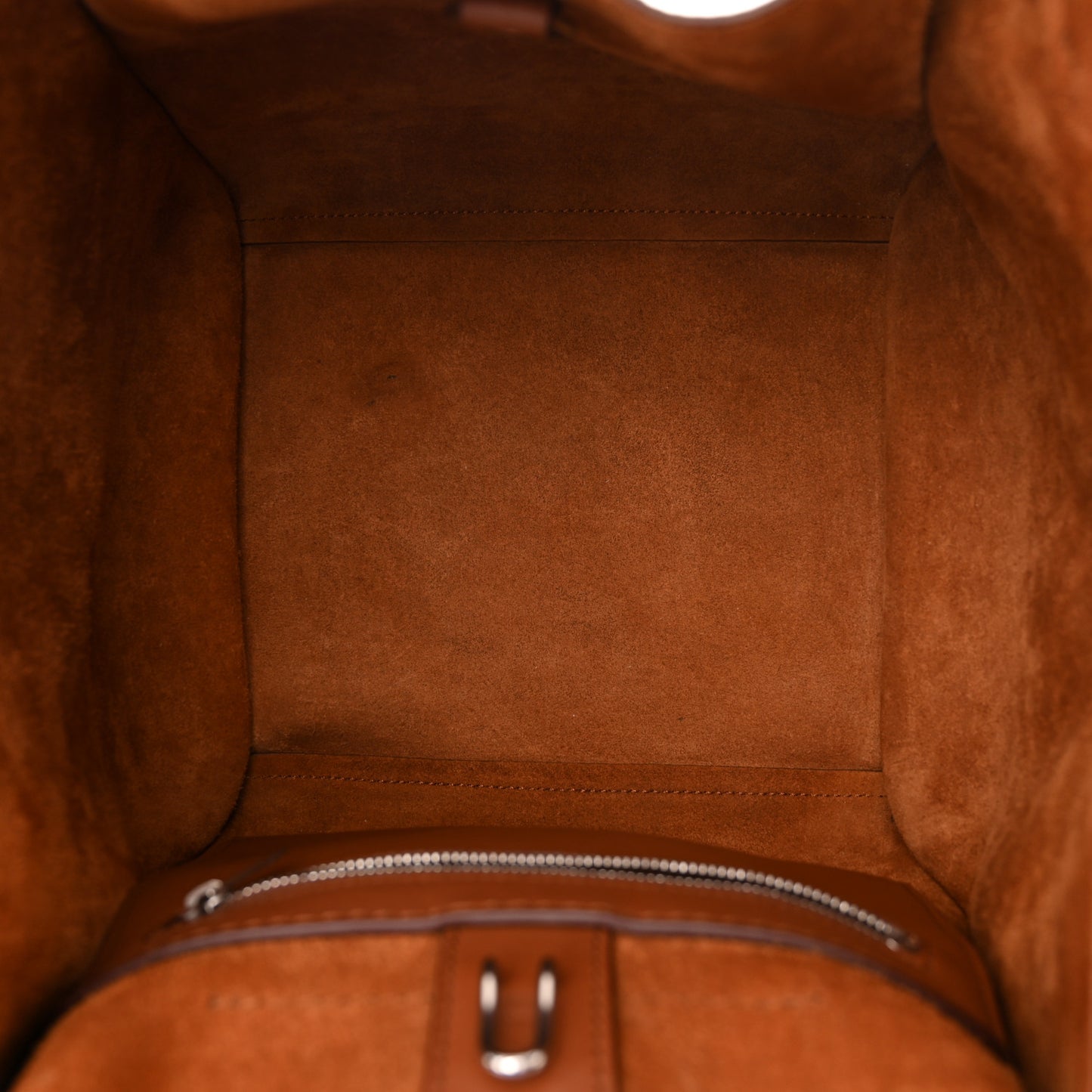 Smooth Calfskin Small Long Strap Big Bag Tan