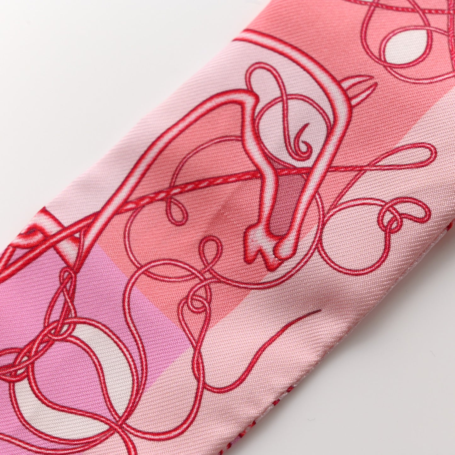 Silk Coup De Fouet Au Bloc Twilly Rose Nacre Turquoise