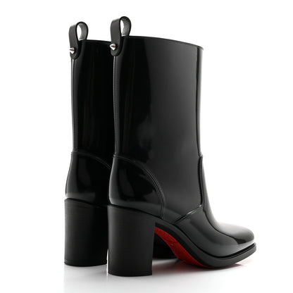 Christian Louboutin Recycled PVC Calfskin Loubirain 70 Boots 36 Black 4 of 11
