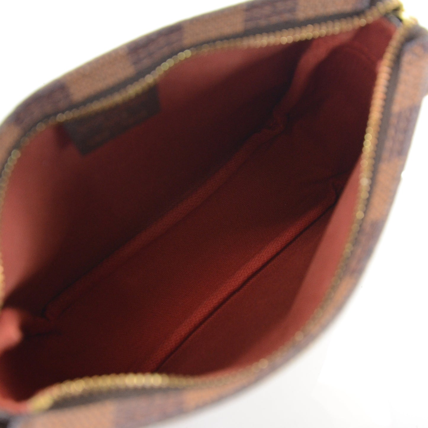 Damier Ebene Trousse Makeup Bag Pochette
