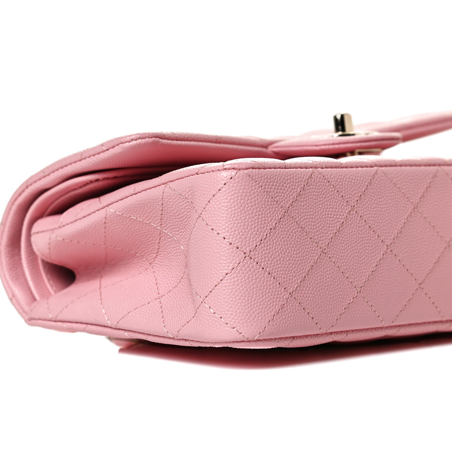 Chanel Caviar Quilted Small Double Flap Pink 8 of 10