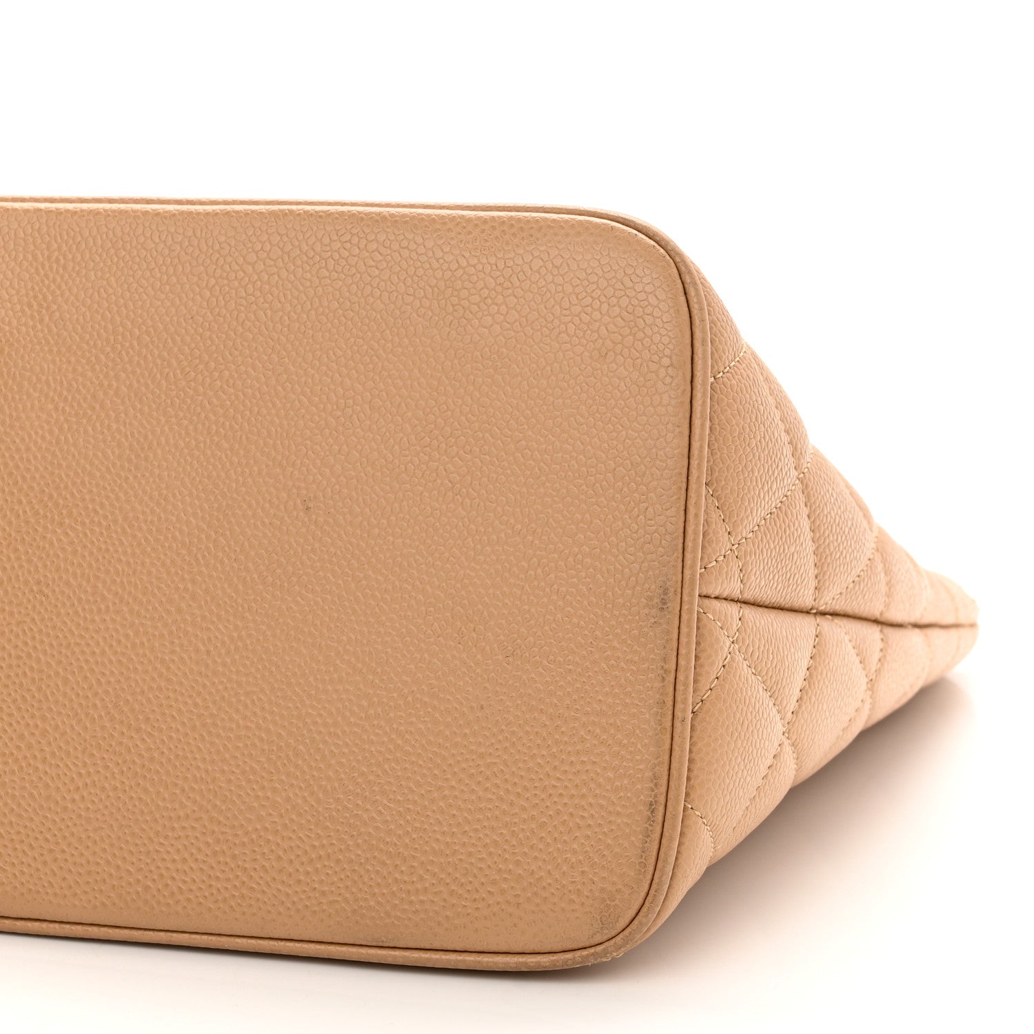 Chanel Caviar Quilted Medallion Tote Beige 15 of 18