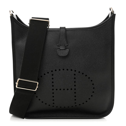 Hermes Epsom Evelyne III PM Black 1 of 10