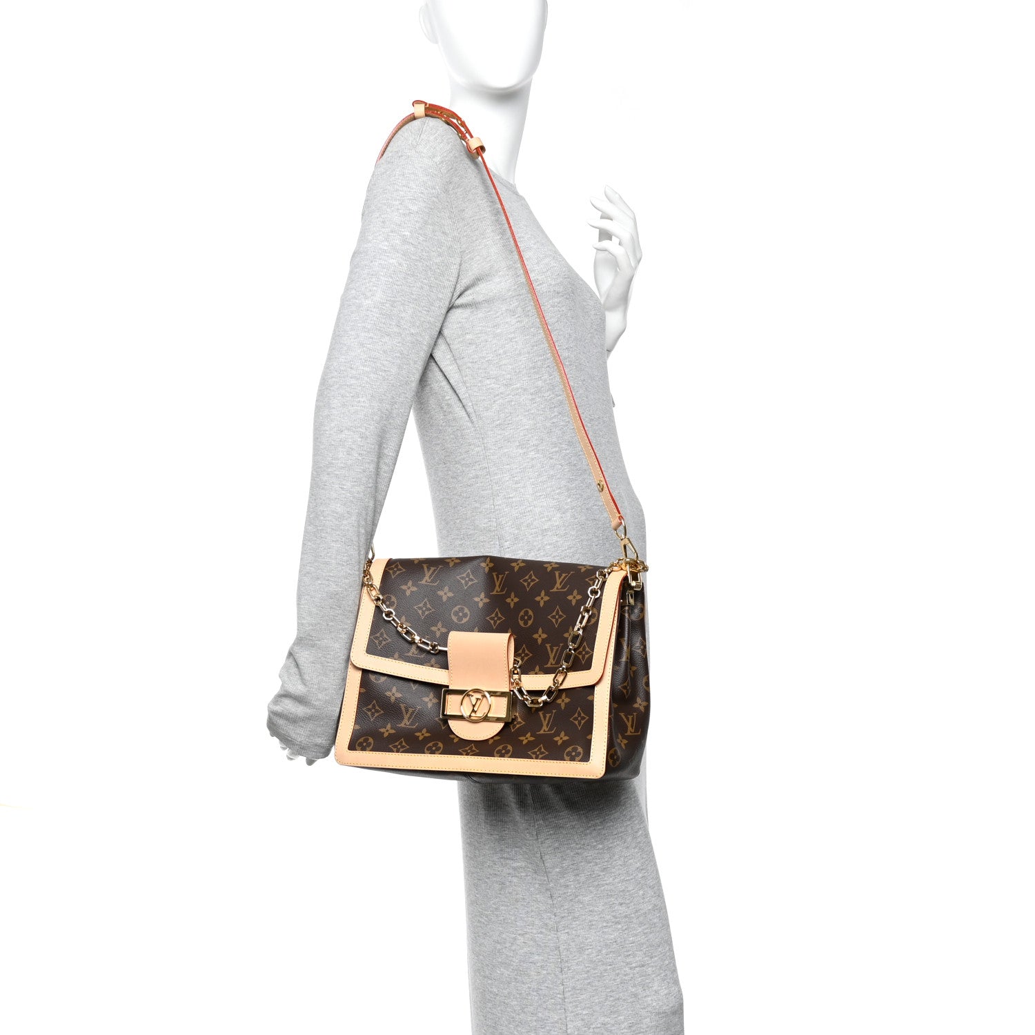 Louis Vuitton Monogram Dauphine Soft GM 2 of 9