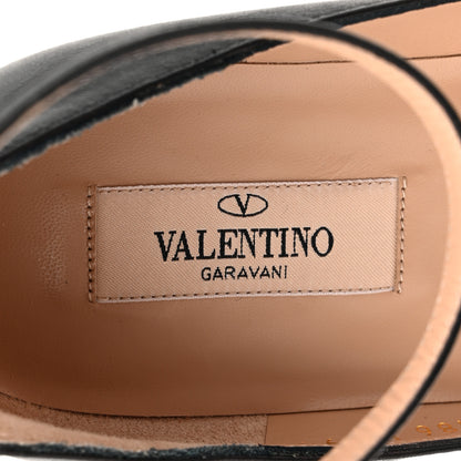 Valentino Garavani Calfskin Tan-Go Mary Jane 60mm Pumps 39.5 Black 8 of 10