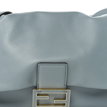 Fendi Nappa Medium Mamma Baguette Light Blue 7 of 9