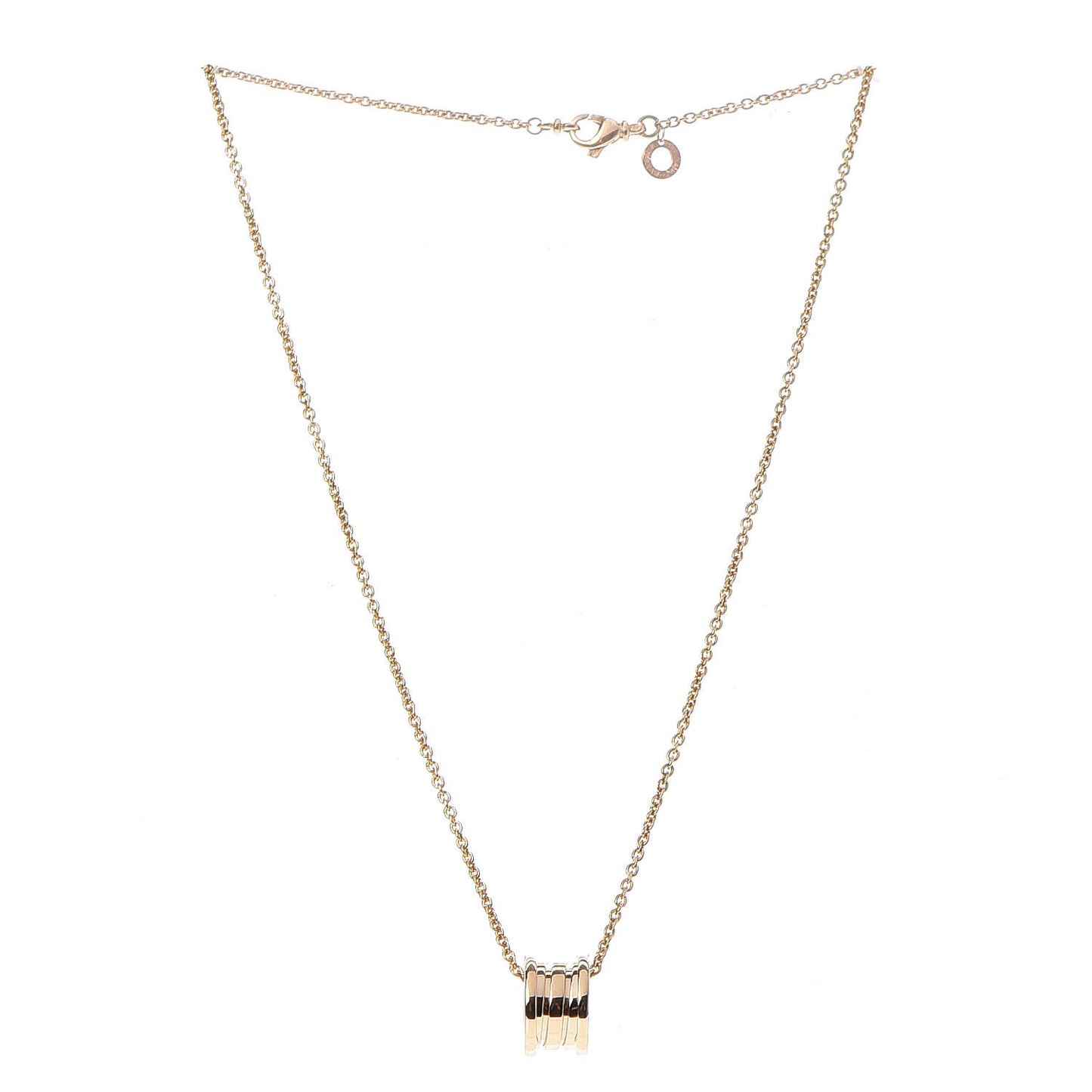 18K Yellow Gold B.Zero1 Pendant Necklace