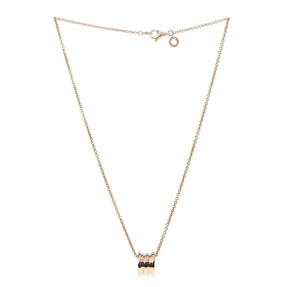 Bulgari 18K Yellow Gold B.Zero1 Pendant Necklace 3 of 11