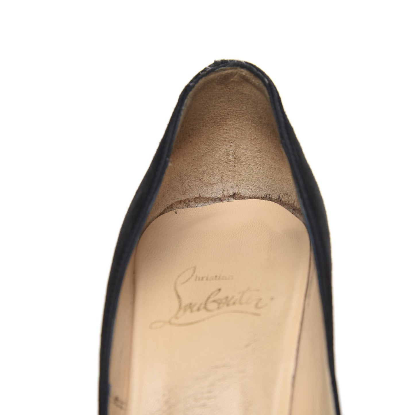 Shiny Calfskin Veau Velours Viva Bella 140 Platform Pumps 36.5 Black