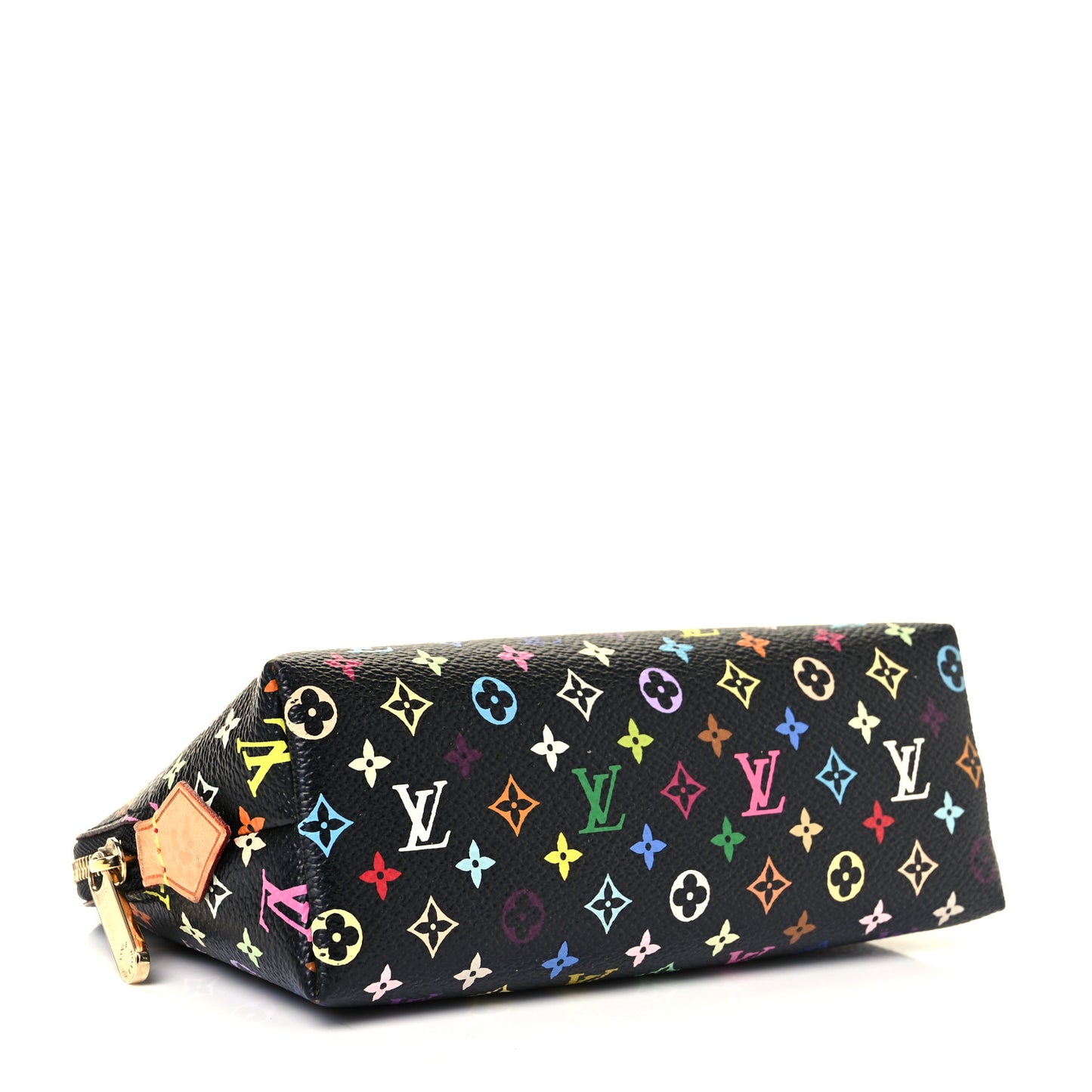 Monogram Multicolor Cosmetic Pouch Black Grenade