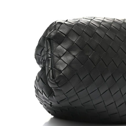 Bottega Veneta Nappa Maxi Intreccio The Pouch Oversized Clutch Black 9 of 10