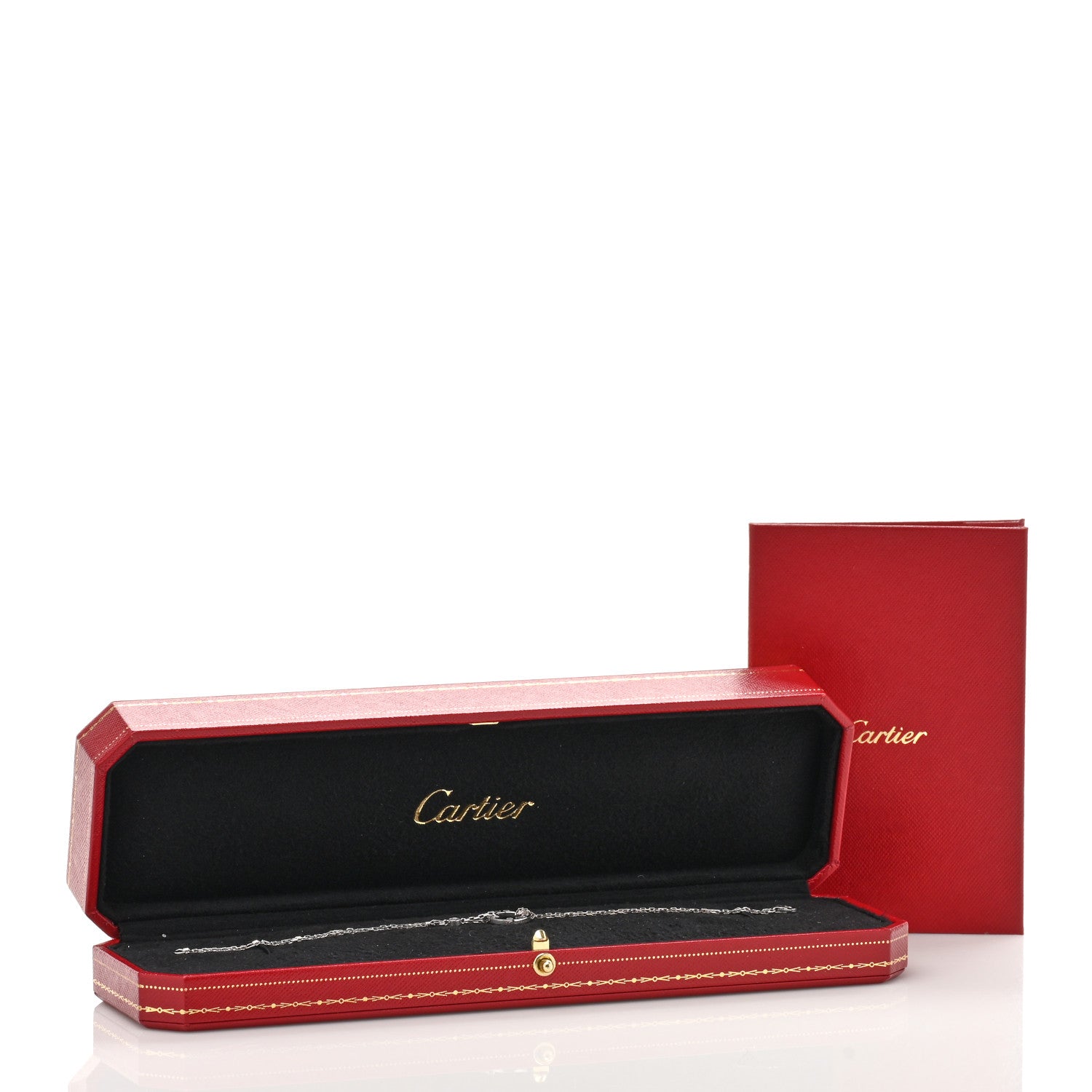 Cartier 18K White Gold Diamond LOVE Bracelet 4 of 4