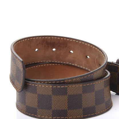 Louis Vuitton Damier Ebene Inventeur Belt 80 32 5 of 9