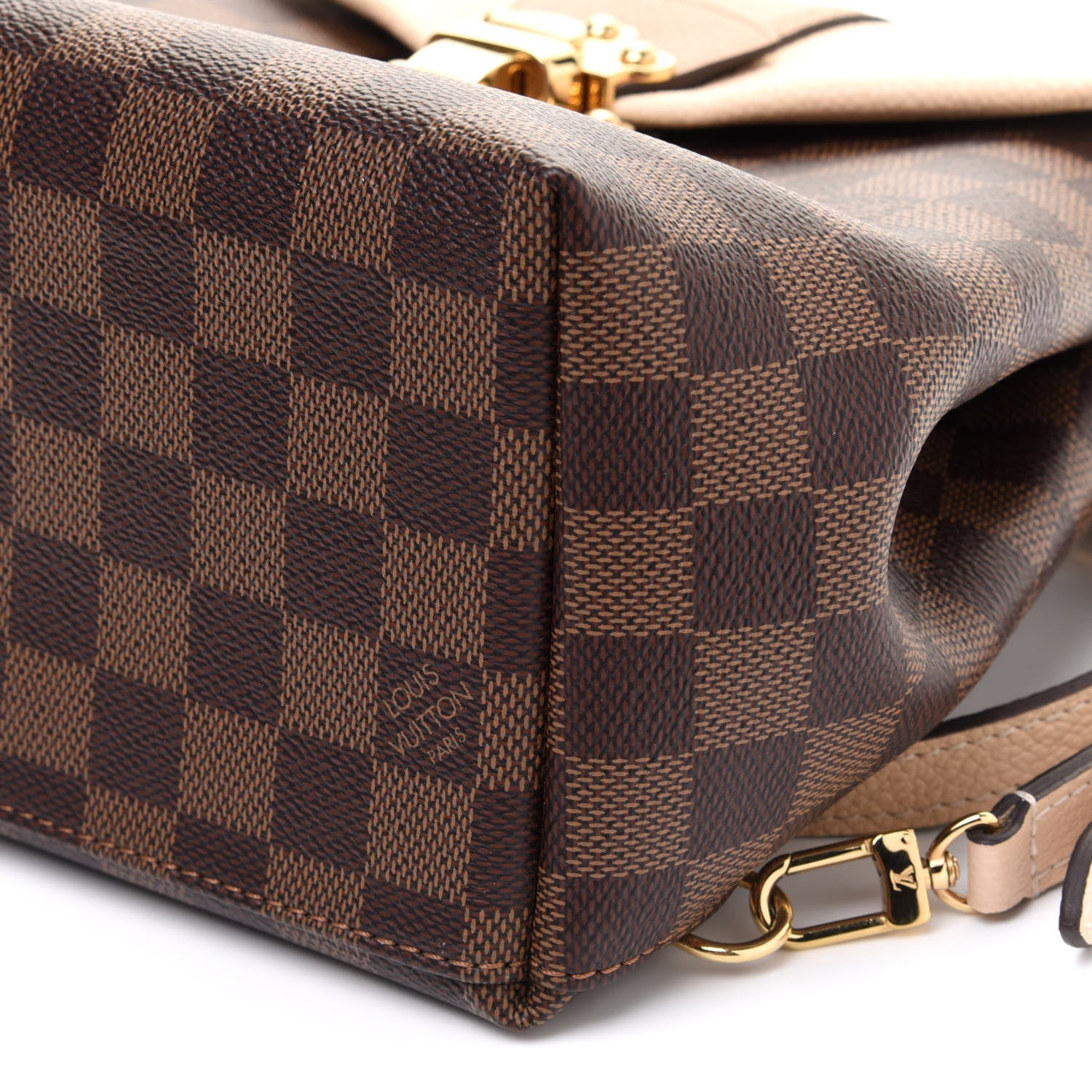Louis Vuitton Damier Ebene Clapton Backpack Creme 12 of 13