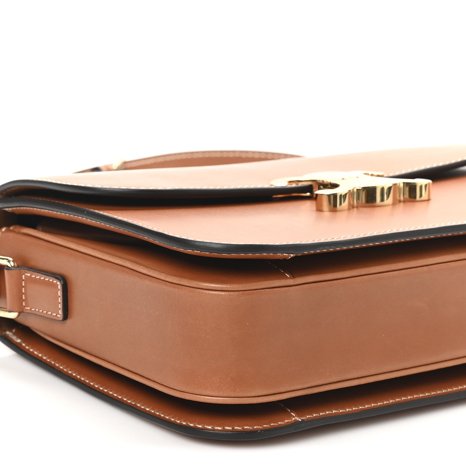 Celine Natural Calfskin Medium Triomphe Tan 8 of 9