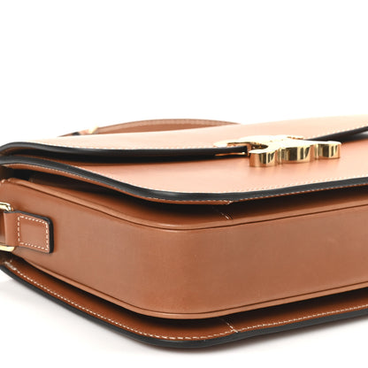 Celine Natural Calfskin Medium Triomphe Tan 8 of 9
