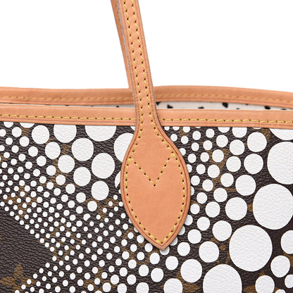 Louis Vuitton Monogram Kusama Waves Neverfull MM White 12 of 14