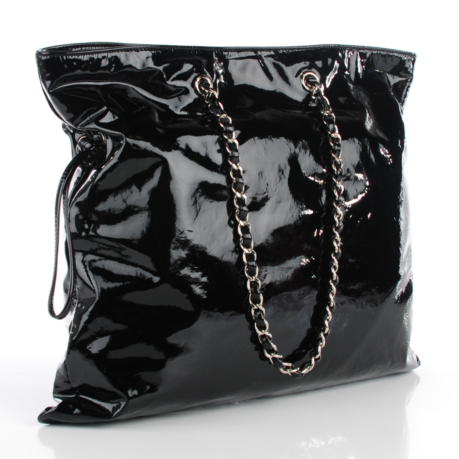 Chanel Patent Bonbons Shopper Tote Black 3 of 7