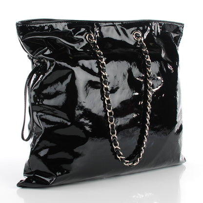 Chanel Patent Bonbons Shopper Tote Black 3 of 7
