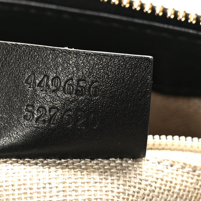 Gucci Soft Microguccissima Small Zippered Satchel Black 7 of 9