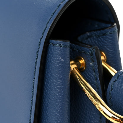Burberry Soft Grain Calfskin Small Medley Crossbody Steel Blue 12 of 12